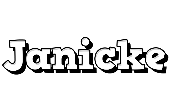 Janicke snowing logo