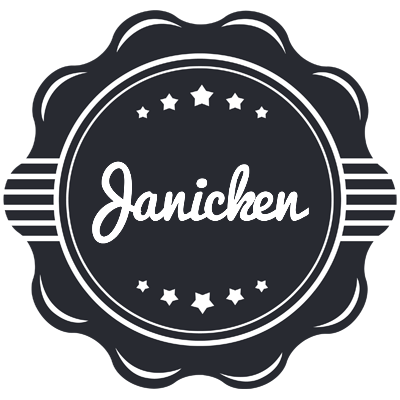 Janicken badge logo