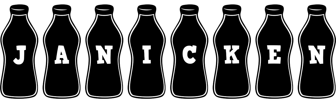 Janicken bottle logo