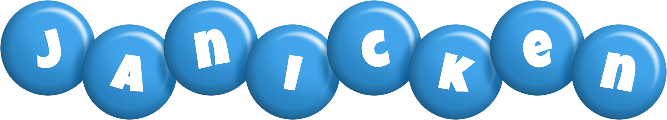 Janicken candy-blue logo