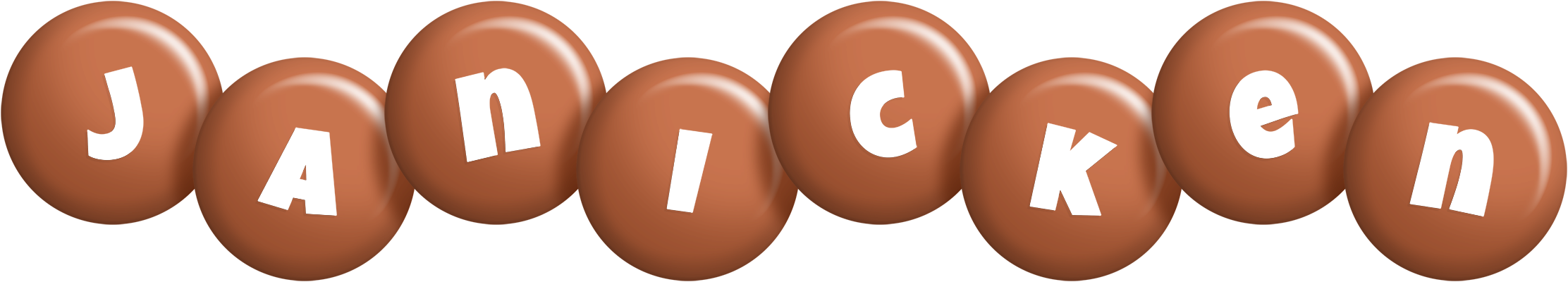 Janicken candy-brown logo