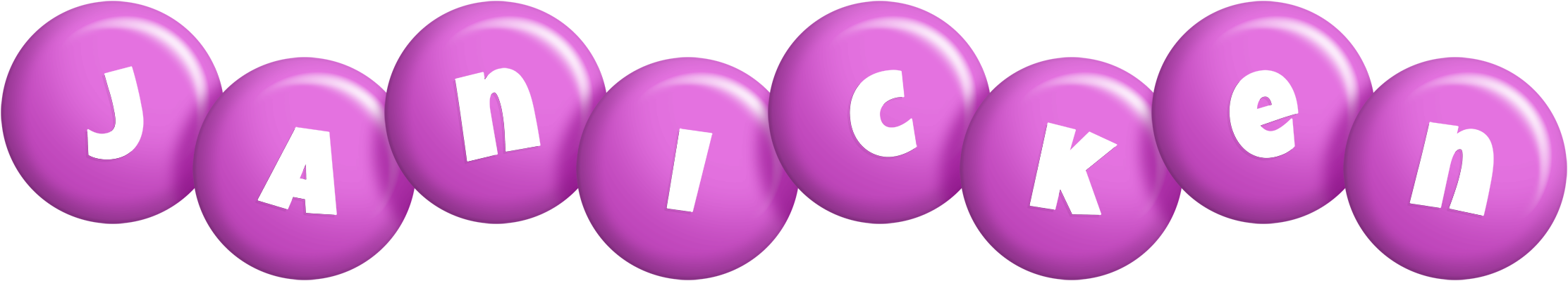 Janicken candy-purple logo