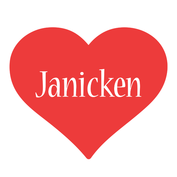 Janicken love logo