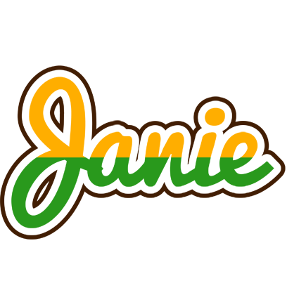 Janie banana logo
