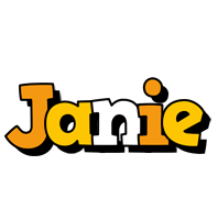 Janie cartoon logo