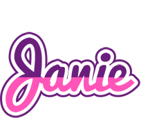 Janie cheerful logo