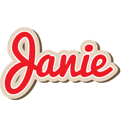 Janie chocolate logo