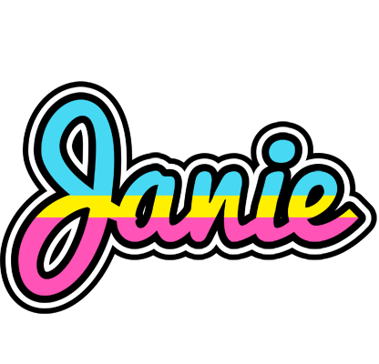 Janie circus logo