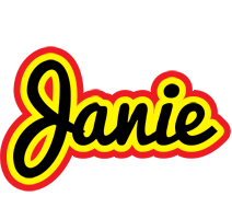 Janie flaming logo