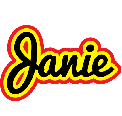 Janie flaming logo