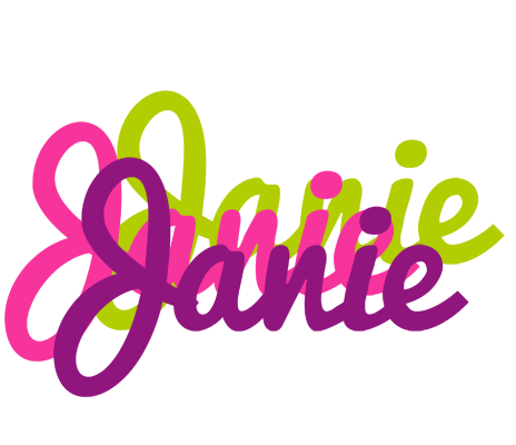 Janie flowers logo
