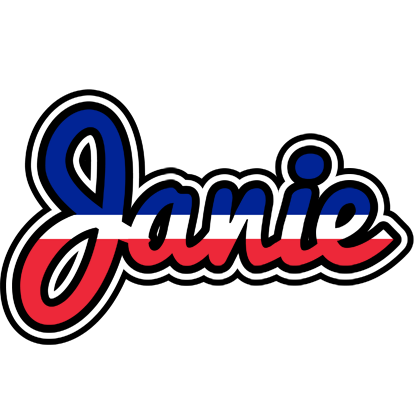 Janie france logo