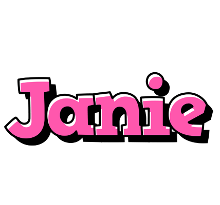 Janie girlish logo