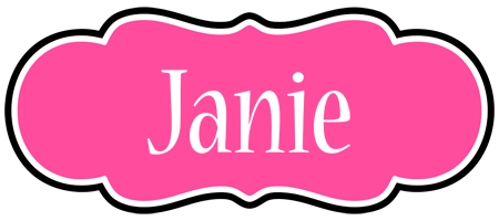 Janie invitation logo