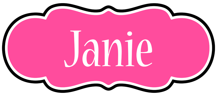 Janie invitation logo