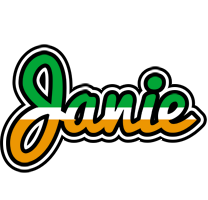 Janie ireland logo