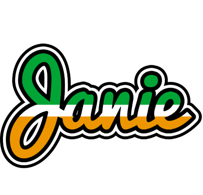 Janie ireland logo
