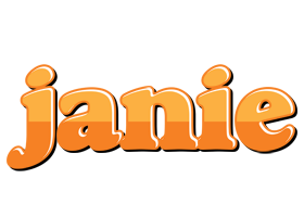 Janie orange logo