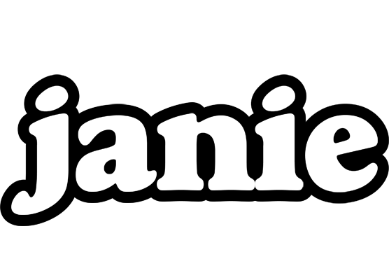 Janie panda logo