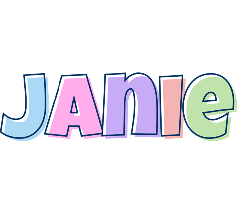 Janie pastel logo