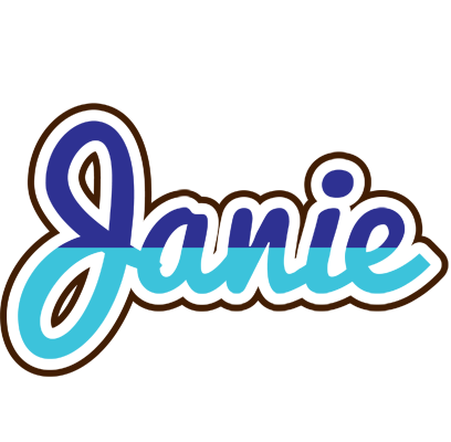 Janie raining logo