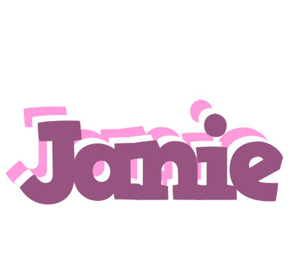 Janie relaxing logo