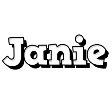 Janie snowing logo