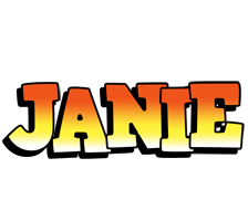 Janie sunset logo