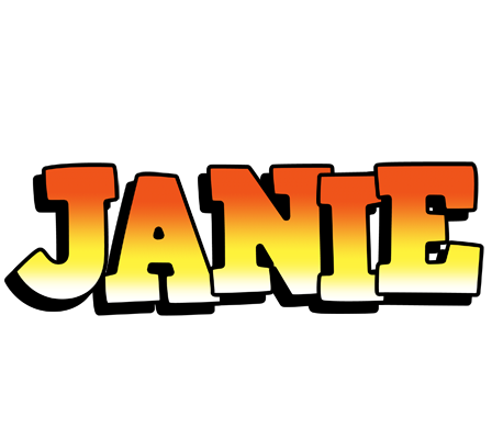 Janie sunset logo