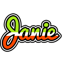 Janie superfun logo