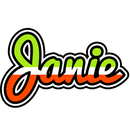 Janie superfun logo