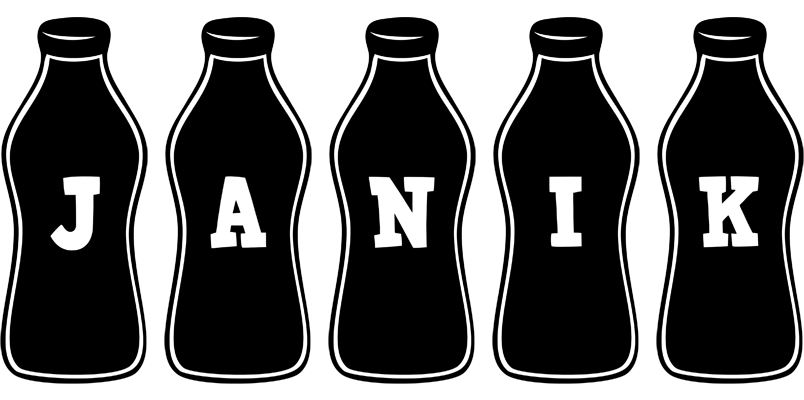 Janik bottle logo