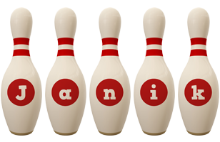 Janik bowling-pin logo