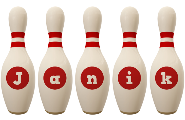 Janik bowling-pin logo