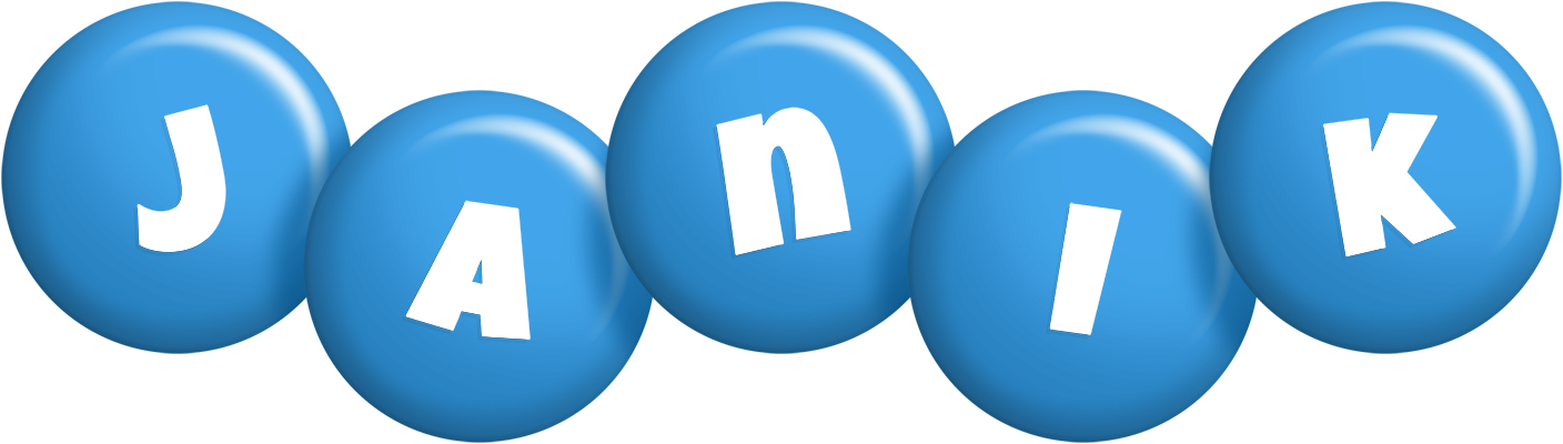 Janik candy-blue logo