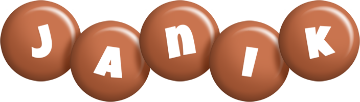 Janik candy-brown logo