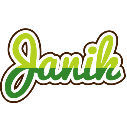 Janik golfing logo