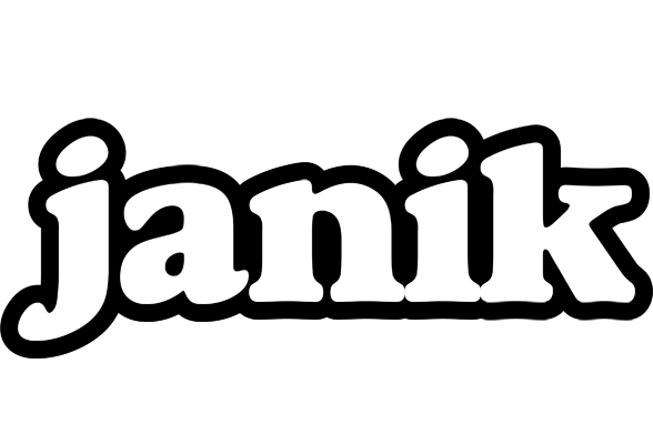 Janik panda logo