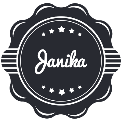 Janika badge logo