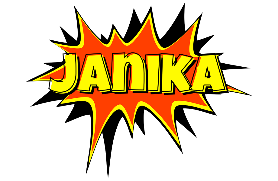 Janika bazinga logo