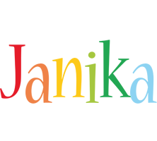 Janika birthday logo