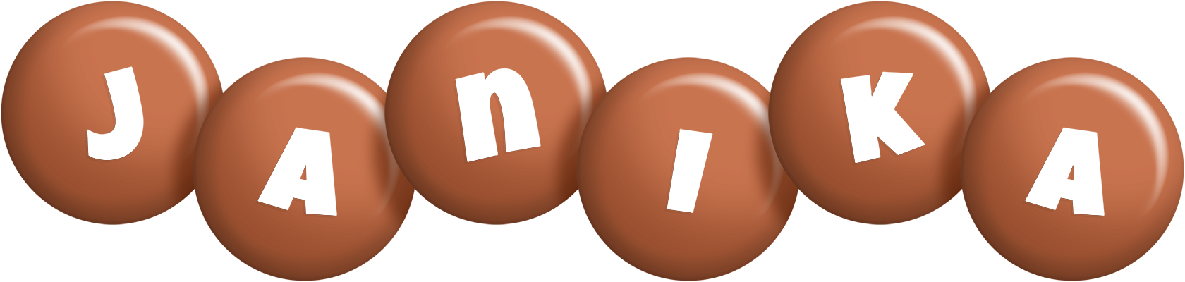 Janika candy-brown logo
