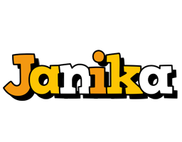 Janika cartoon logo