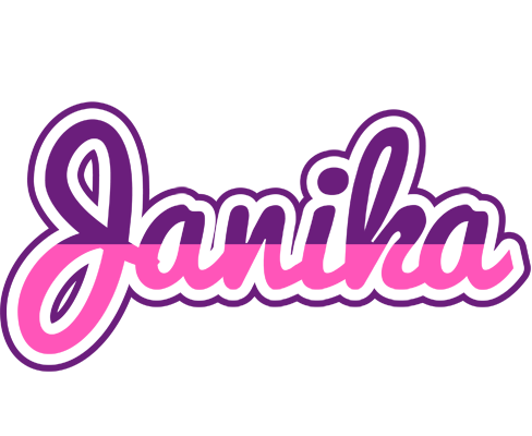 Janika cheerful logo