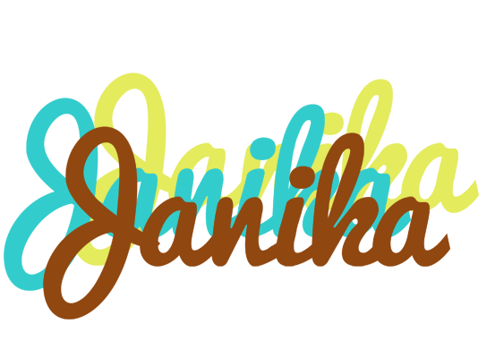 Janika cupcake logo