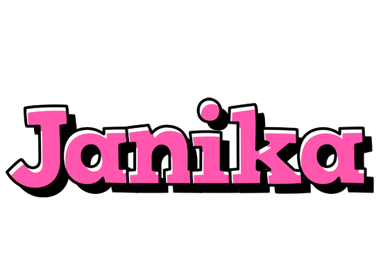 Janika girlish logo
