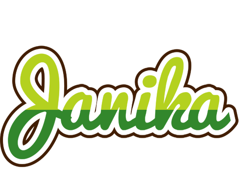 Janika golfing logo