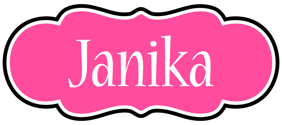 Janika invitation logo