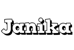 Janika snowing logo