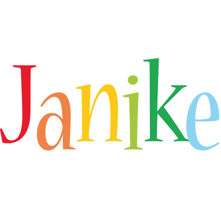 Janike birthday logo